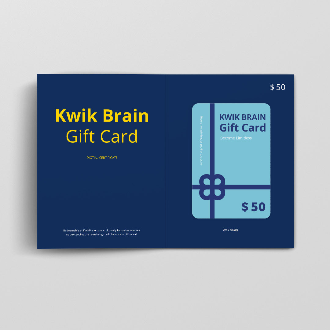 Kwik Brain Gift Card